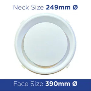 Buy 237101 Round Ceiling Diffuser 250dia PYCD250 Online - Ceiling Diffusers - Plastic - 1 - NZ Depot Trade