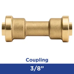 Buy 3/8" HVAC Push to Connect Coupling HV-SC-0375 Online - Heatpump Tools And Fittings - 1 - NZ Depot Trade