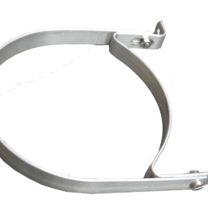 Buy Aluminium Holderbats 150dia c/w 304 SSscrew&nut AH150 Online - Duct Installation - 1 - NZ Depot Trade