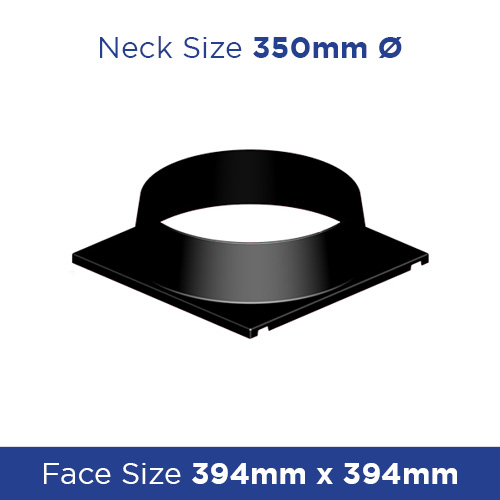 DVNA4035 Plastic Neck Adaptor 394sq - 350dia (342) - Rectangular Ceiling Diffusers - Plastic - MDONA4035 3 Buy DVNA4035 Plastic Neck Adaptor 394sq - 350dia (342) MDONA4035 Online - Rectangular Ceiling Diffusers - Plastic - 1 - NZ Depot Trade