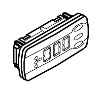 Buy Danfoss Eka 164B, Display, Remote Setting 084B8575 Front View