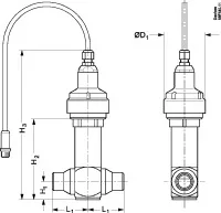 Buy Danfoss Electric Regulating Valve, Ccm 30 027H7186 Front View