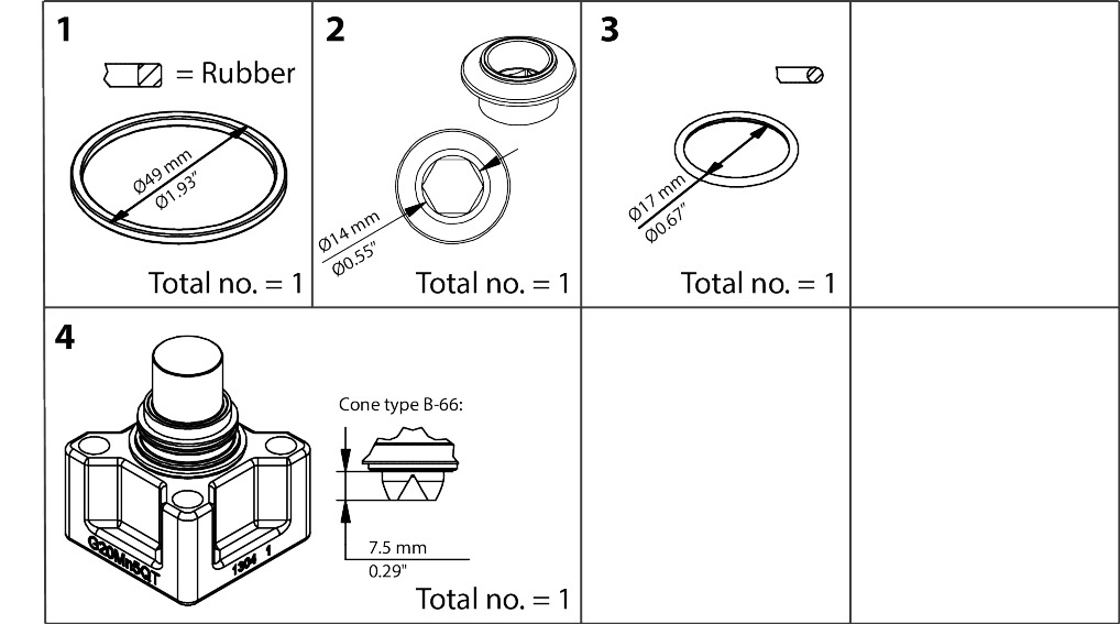 Danfoss Function Module, Icm 20-B66, Steel 027H1194 - Installation Spec - NZ Depot Danfoss Function Module, Icm 20-B66, Steel 027H1194 Installation Diagram