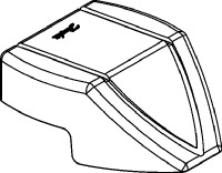 Buy Danfoss Icad 600-1200, Protection Cap 027H0431 Front View