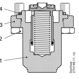 Buy Danfoss Icfc 20, Check Valve Module 027L1252 Front View