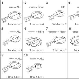 Buy Danfoss Inspection Kit, Inspection Kit 027F3077 Front View