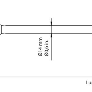 Genuine Danfoss Liquid Level Sensor, Aks 4100, Coaxial Version 084H4511 Trade Supply