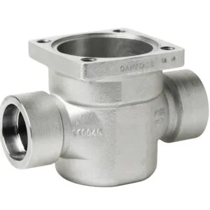 Buy Danfoss Multifunction Valve Body, Icv 25, Butt Weld, 40 Mm 027H2135 Front View