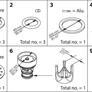 Buy Danfoss Overhaul Kit 027H3044 Front View