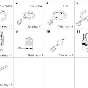 Buy Danfoss Overhaul Kit, Cone, Sealing, Packing Gland 148B6150 Front View