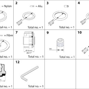 Genuine Danfoss Overhaul Kit, Cone, Sealing, Packing Gland 148B6151 Trade Supply
