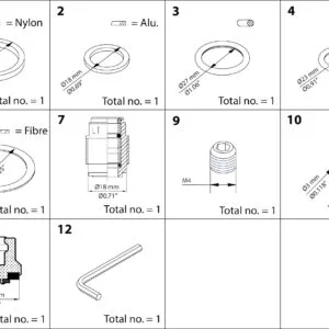 Genuine Danfoss Overhaul Kit, Cone, Sealing, Packing Gland 148B6151 Trade Supply