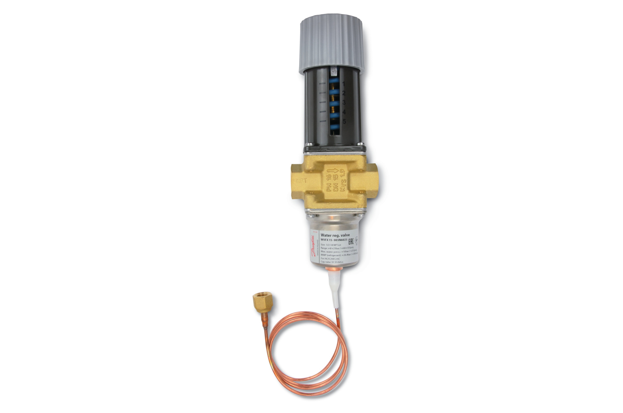 Danfoss Pressure Operated Water Valve, Wvfx 25 003N4100 - Angled Perspective - NZ Depot Genuine Danfoss Pressure Operated Water Valve, Wvfx 25 003N4100 Trade Supply