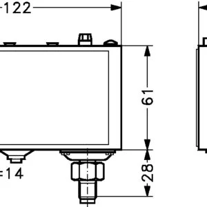 Genuine Danfoss Pressure Switch, Kp15A 060-128366 Trade Supply