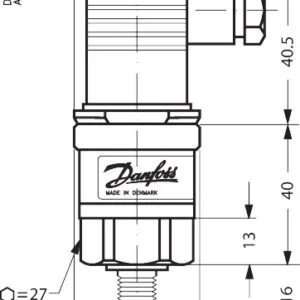 Genuine Danfoss Pressure Transmitter Aks 3000 060G1083 Trade Supply
