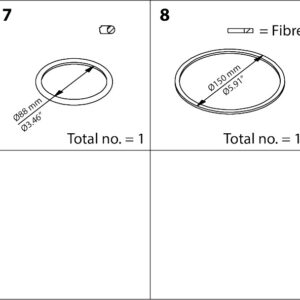 Buy Danfoss Repair Kit, Maintenance Set B 027H7135 Front View