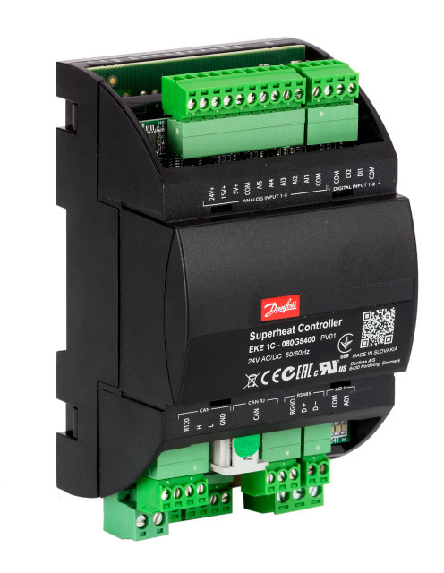 Danfoss Superheat Controller, Eke 1C 080G5400 | Controls 1 Buy Danfoss Superheat Controller, Eke 1C 080G5400 Front View