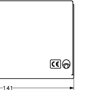 Buy Danfoss Switches Accessories, Ip55 Enclosure For Kp (Dual) 060-035066 Front View