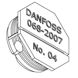Buy Danfoss T2/Te2 Orifice No 04 068-2007 Front View