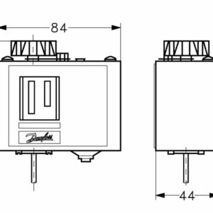 Genuine Danfoss Thermostat, Kp71 060L111366 Trade Supply