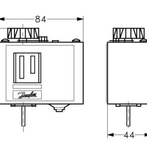 Genuine Danfoss Thermostat, Kp81 060L112566 Trade Supply