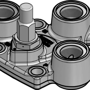 Buy Danfoss Top Cover, Icv 25 027H2173 Front View