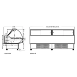 Buy Display Cabinet For Deli XC-ZSG-19 Online - Commercial Fridges - 2 - NZ Depot Delivery