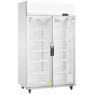 Buy Double Glass Door Upright Display Fridge LC-1000FS Online - Commercial Fridges - 1 - NZ Depot Delivery