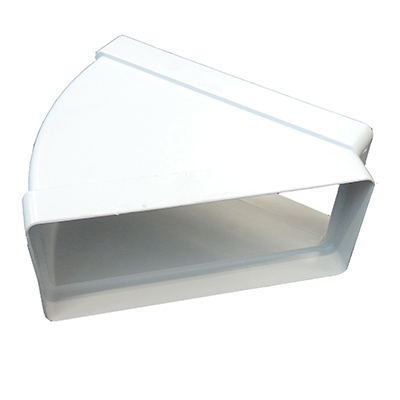 DuctPVC 45deg Horizontal bend 220x90mm BE/BE - PVC Ducting - DP229EH45 1 Buy DuctPVC 45deg Horizontal bend 220x90mm BE/BE DP229EH45 Online - PVC Ducting - 1 - NZ Depot Trade