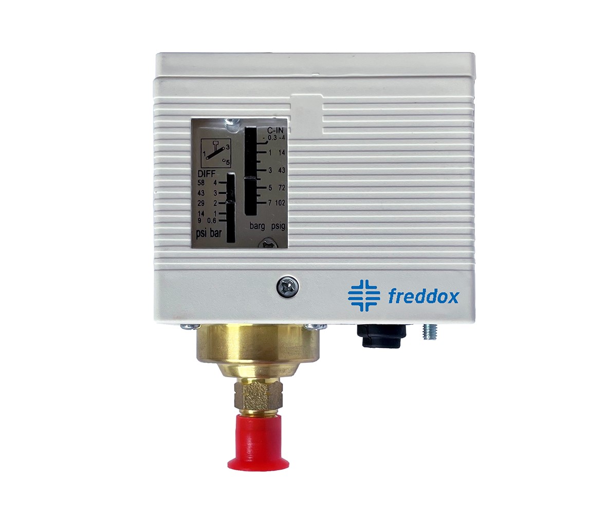 FREDDOX Pressure Control Switch Lp Auto Reset EBFD1017A | Controls 1 Buy FREDDOX Pressure Control Switch Lp Auto Reset EBFD1017A Front View