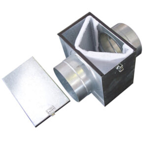 Buy Filter Box In-Line Galv 300x300 c/w filter 200dia spigots FB200 Online - Filters & Filter Boxes - 1 - NZ Depot Trade