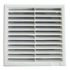 Buy Grille Louvered Plastic Square 150dia w insect screen GLP150 Online - External Ventilation Grilles - 3 - NZ Depot Trade