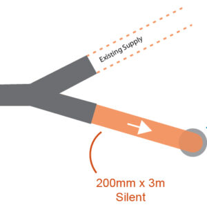 Buy HEX lounge extension kit, 200mm supply HEXEXT200SUPPLY Online - Heat Exchange Domestic - 1 - NZ Depot Trade