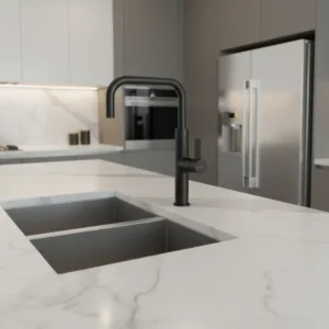 Buy Kitchen Sink Mixer - Caroma Urban II Black Online - Taps - Kitchen Mixer - 2 - NZ Depot Delivery