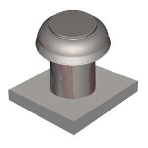 Buy Madonna Cowl 350dia c/w Curb Base MAD350C Online - Madonna Cowl & Roof Flashings - 1 - NZ Depot Trade