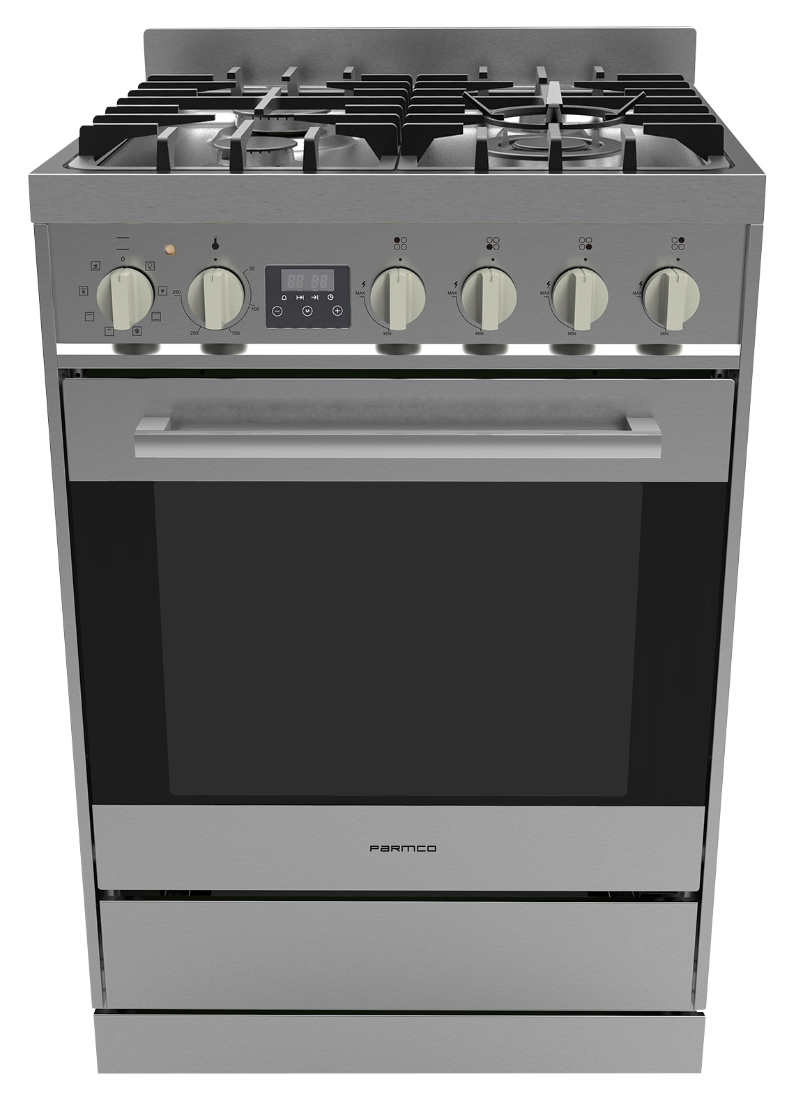 Parmco Freestanding stove 600mm stainless gas 1 Buy Parmco Freestanding stove 600mm stainless gas Online - Stove - 1 - NZ Depot Kitchen
