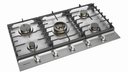 Parmco Gas cooktop series7 900mm stainless 4burner+wok - HO79SGW5 - - 6 - NZ DEPOT Parmco Buy Parmco Gas cooktop series7 900mm stainless 4burner+wok Online - - 6 - NZ Depot Kitchen