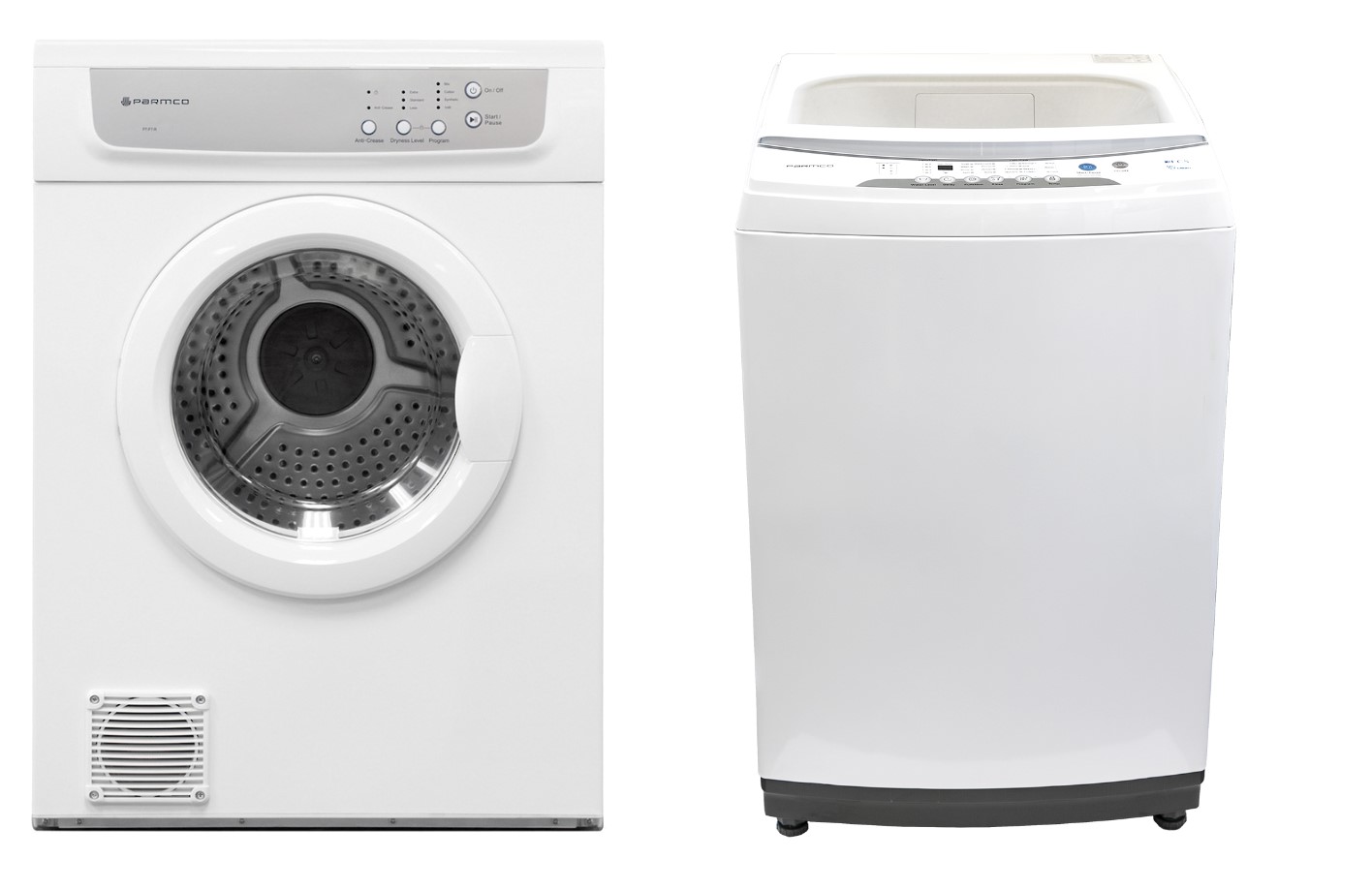 Parmco Wm10wt 10kg toploader + pt-f7-r 7kg dryer combo 1 Buy Parmco Wm10wt 10kg toploader + pt-f7-r 7kg dryer combo Online - Laundry - 1 - NZ Depot Kitchen