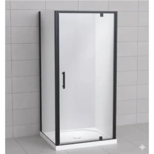 Buy Shower Box - ZENITH Series SQUARE FRONT Pivot Door (900x900x1950mm) Online - Shower Enclosures - Square Shower - 1 - NZ Depot Delivery