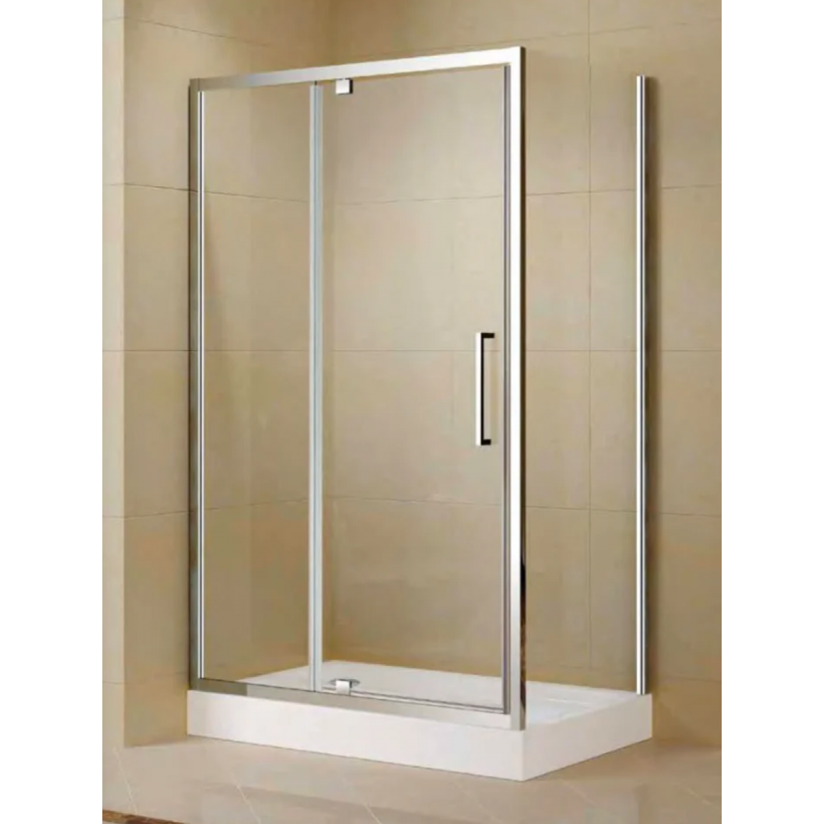 Shower Glass - ZENITH Series Square FRONT Pivot Door (1200x900x1950mm) 1 Buy Shower Glass - ZENITH Series Square FRONT Pivot Door (1200x900x1950mm) Online - Shower Enclosures - Rectangle Shower - 1 - NZ Depot Delivery
