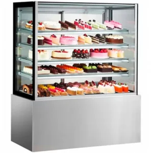 Buy Square Glass Chilled Food Display DG-900FZH4 Online - Commercial Fridges - 3 - NZ Depot Delivery