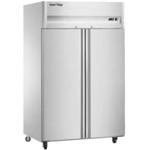 Buy Stainless Steel Double Door Tray Freezer/Fridge CFD-40D2F-K Online - Commercial Freezers - 1 - NZ Depot Delivery