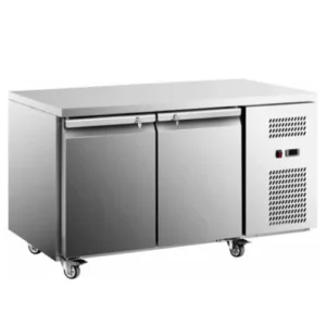 Buy Stainless Steel Double Door Workbench Freezer GNF1360T2 Online - Commercial Freezers - 1 - NZ Depot Delivery