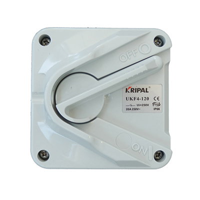 UKF4-120 20A Weatherproof Mini Isolator IP66 - Electrical - ACUKF4-120 1 Buy UKF4-120 20A Weatherproof Mini Isolator IP66 ACUKF4-120 Online - Electrical - 1 - NZ Depot Trade