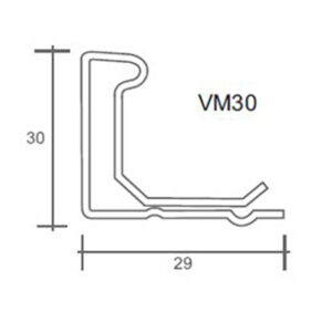 Buy VM30 Verromax Flange 30mm x3m FLANGE30 Online - Duct Flange Systems - 1 - NZ Depot Trade