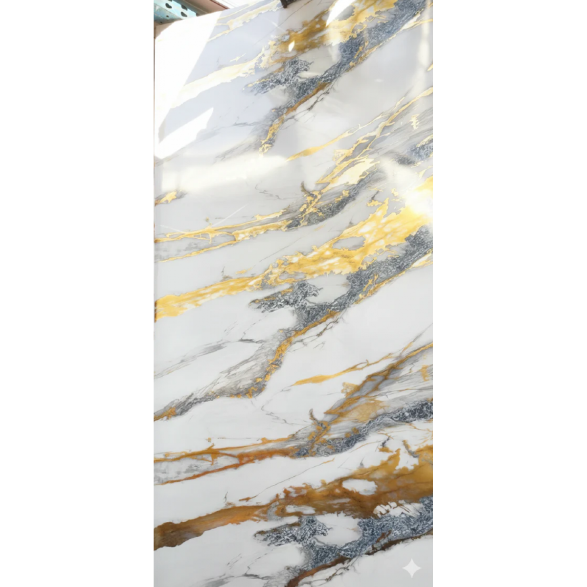 PVC UV Marble Stone Board - Gold and 1 Buy PVC UV Marble Stone Board - Gold and Online - Decorative - Waterproof decorative sheet - 1 - NZ Depot Delivery