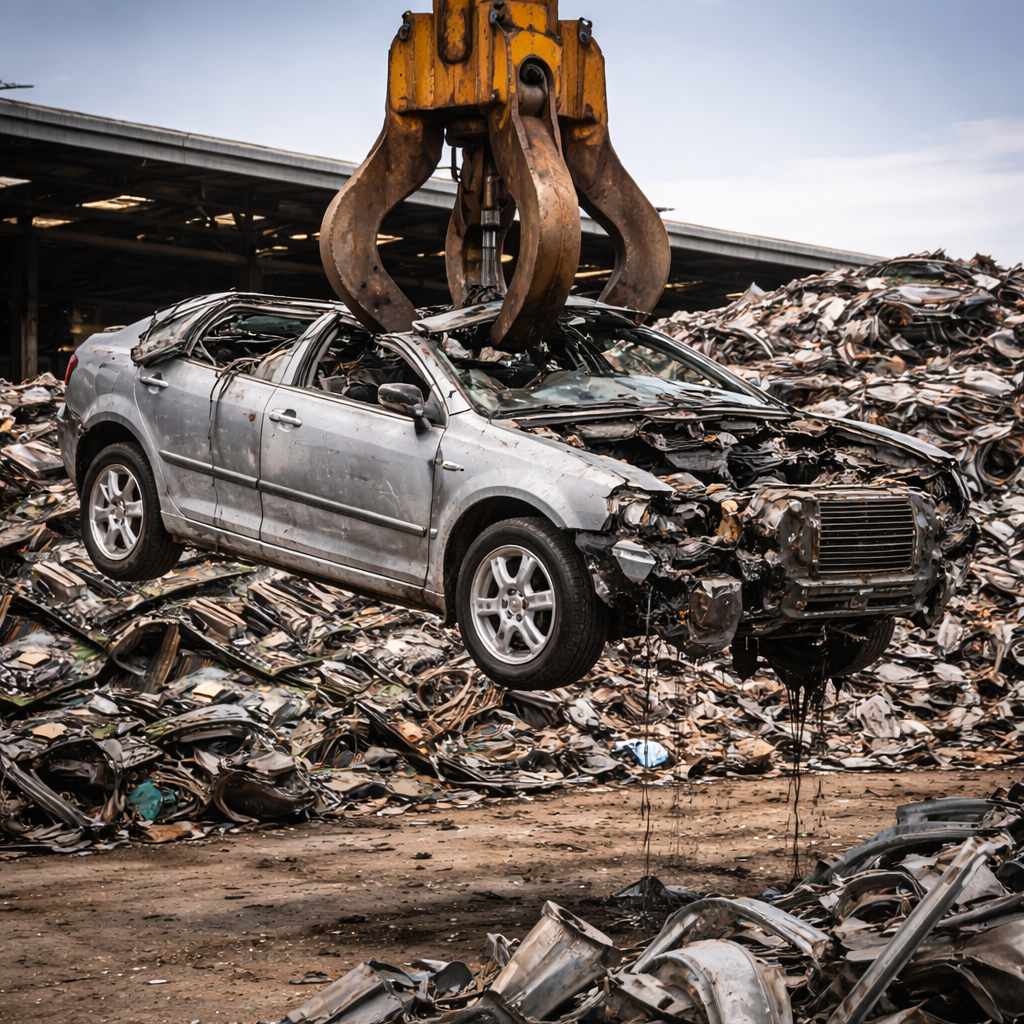 Scrap Metal Recycling Auckland Car Bodies