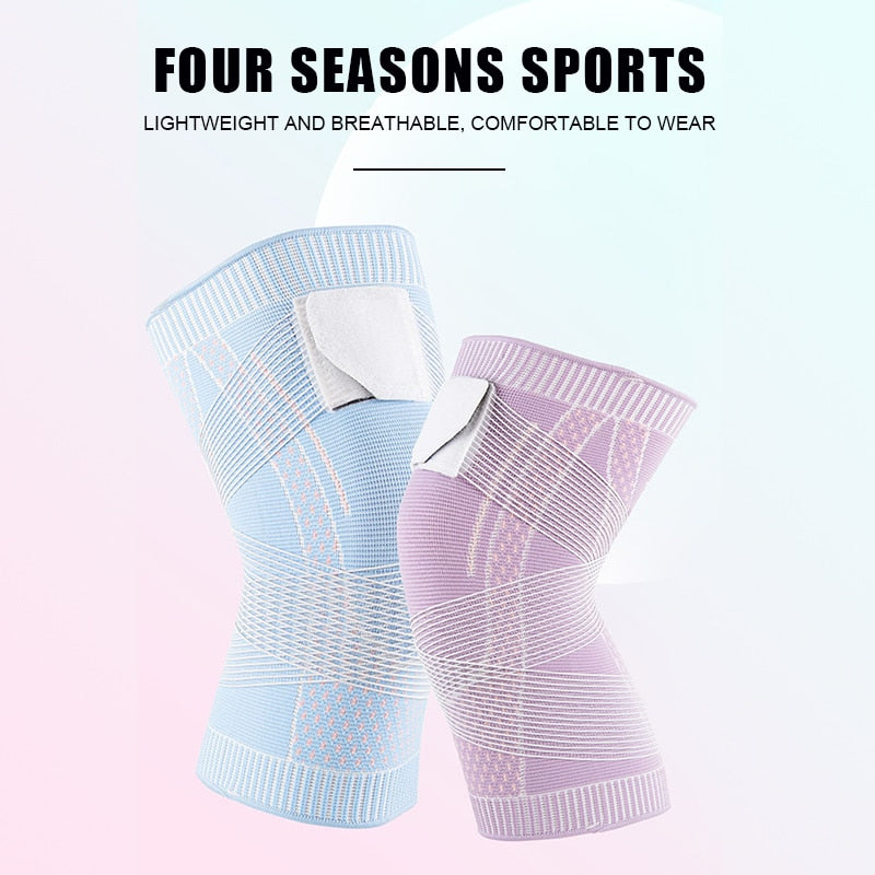 Anyfit 1PC Sports Kneepad 19cm Pink Elastic Fitness Gear Knee Cushioning Padding Equipment Brace Protector - PG1-CYCSKP-P-XXL - Sporting Goods - 3 - NZ DEPOT Buy Anyfit 1PC Sports Kneepad 19cm Pink Elastic Fitness Gear Knee Cushioning Padding Equipment Brace Protector Online - Sporting Goods - 3 - NZ Depot Free Shipping