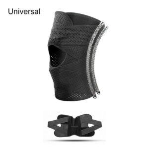Buy Anyfit 1PC Sports Kneepad 33-41cm Black Universal Elastic Fitness Gear Knee Cushioning Padding Equipment Brace Protector Online - Sporting Goods - 2 - NZ Depot Free Shipping