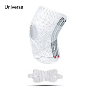 Buy Anyfit 1PC Sports Kneepad 37-45cm White Universal Elastic Fitness Gear Knee Cushioning Padding Equipment Brace Protector Online - Sporting Goods - 2 - NZ Depot Free Shipping